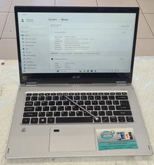 Acer spin 10th Gen i5 8GB ram 256 SSD